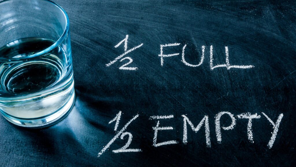 Life alignment strategy: choosing the right glass matters more than optimism