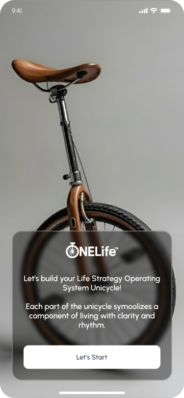 ONELife Onboarding Splash Screen